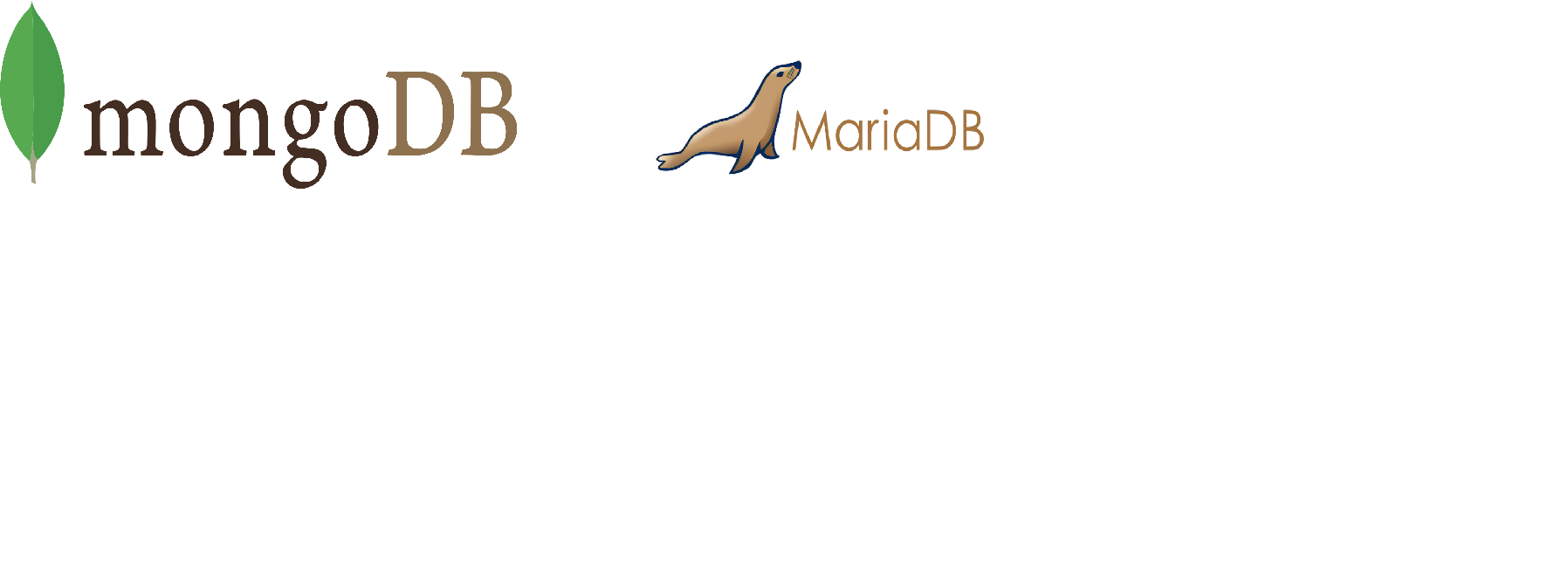 MongoDB and MariaDB